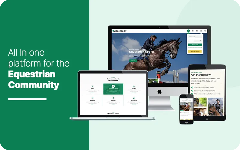 All In one platform for the Equestrian Community