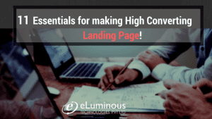 essentials for landing page