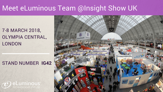 eLuminous Technologies is Exhibiting at Insight Show 2018, London