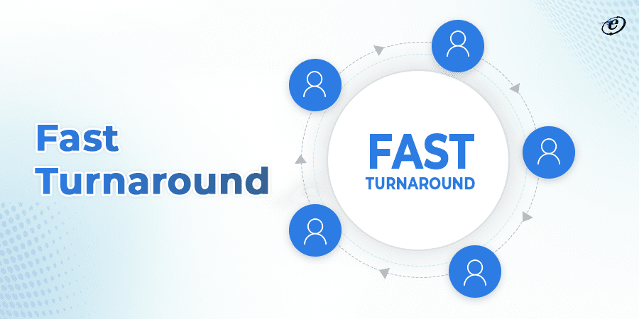 faster turnaround and product delivery