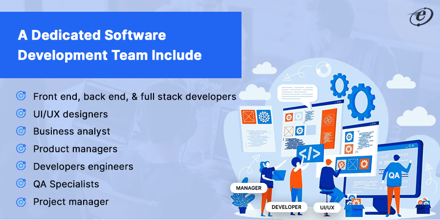 A Dedicated Software Development Team Include