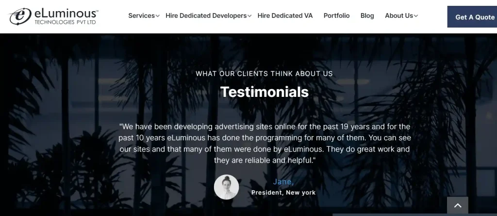 Testimonials of Clients 4 11zon