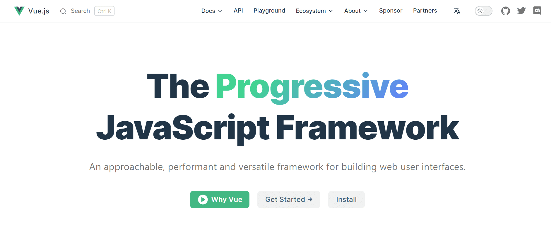Vuejs: The profressive javascript framework