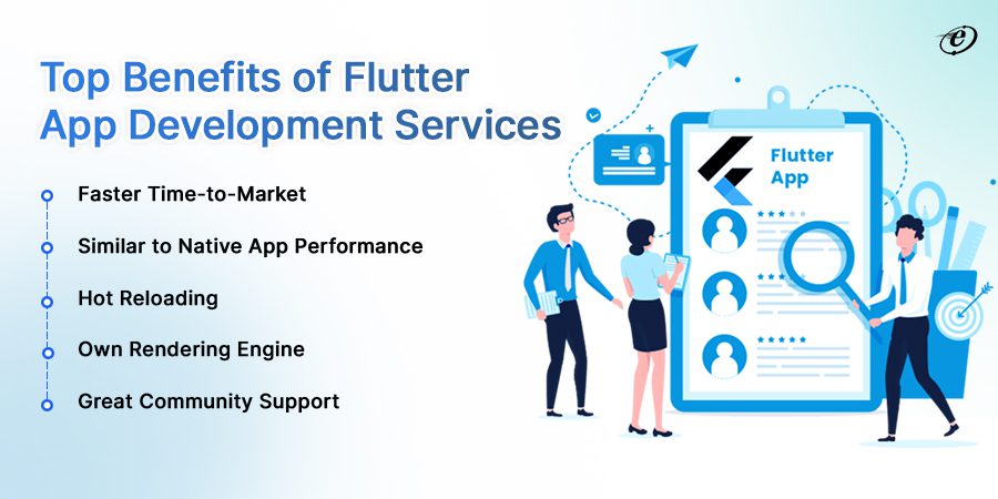 Top benefits of flutter app development services
