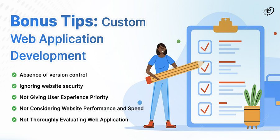 Essential Checklist to Minimize Mistakes Developing Customized Web Applications