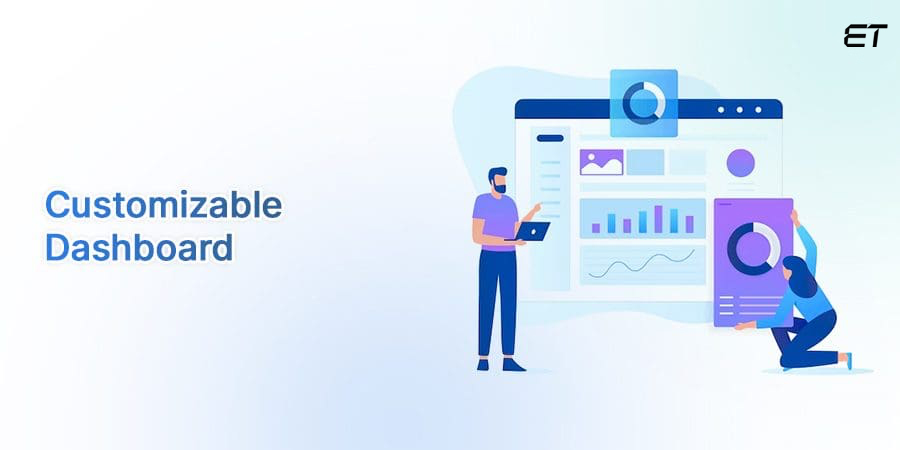 B2B portal development - Customizable Dashboard