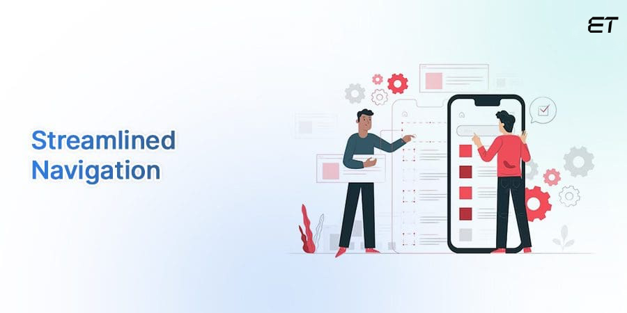 B2B portal development - Streamlined Navigation