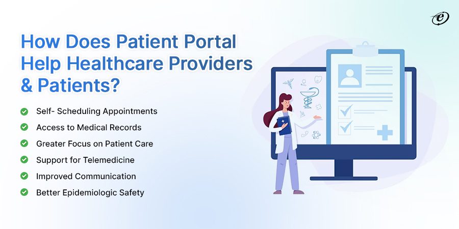 Benefits of Patient Portal Development for Health Providers & Patients