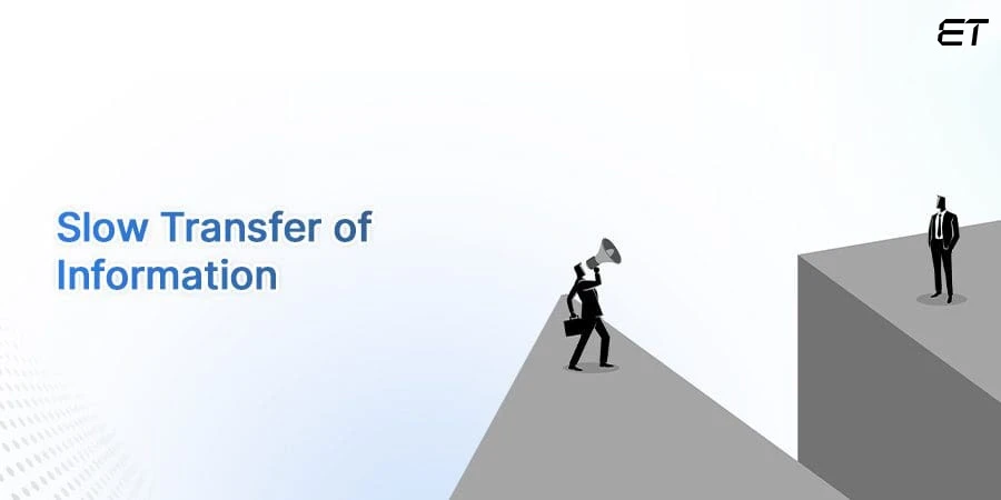 Slow Transfer of Information