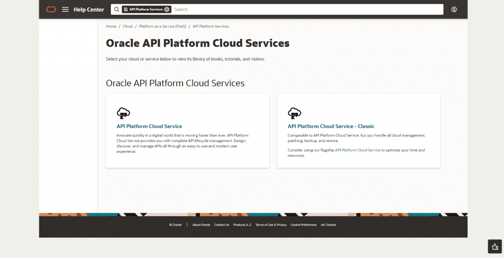 Oracle API Platform