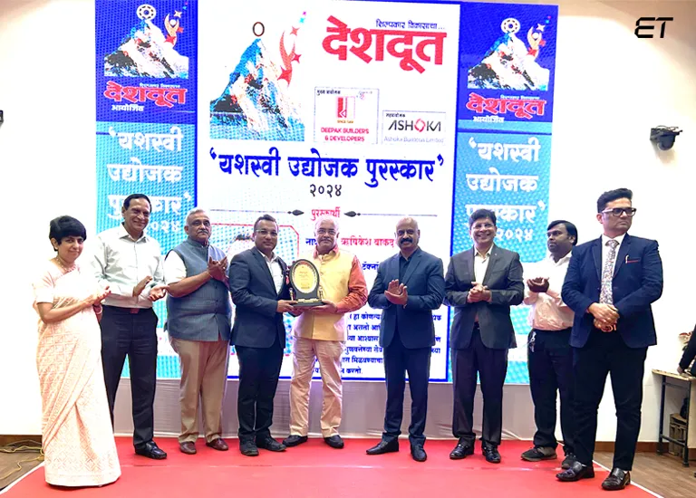 We Are Honored with the ‘Best Business Enterprise Award 2024’ 1 Hrushikesh-Wakadkar-Award