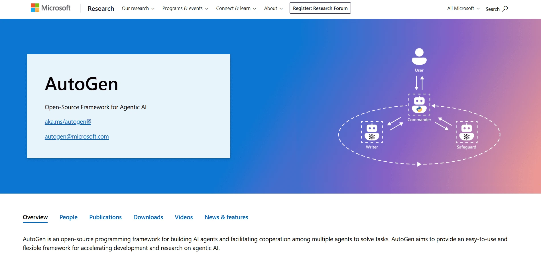 AutoGen Overview