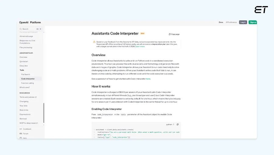 Code Interpreter