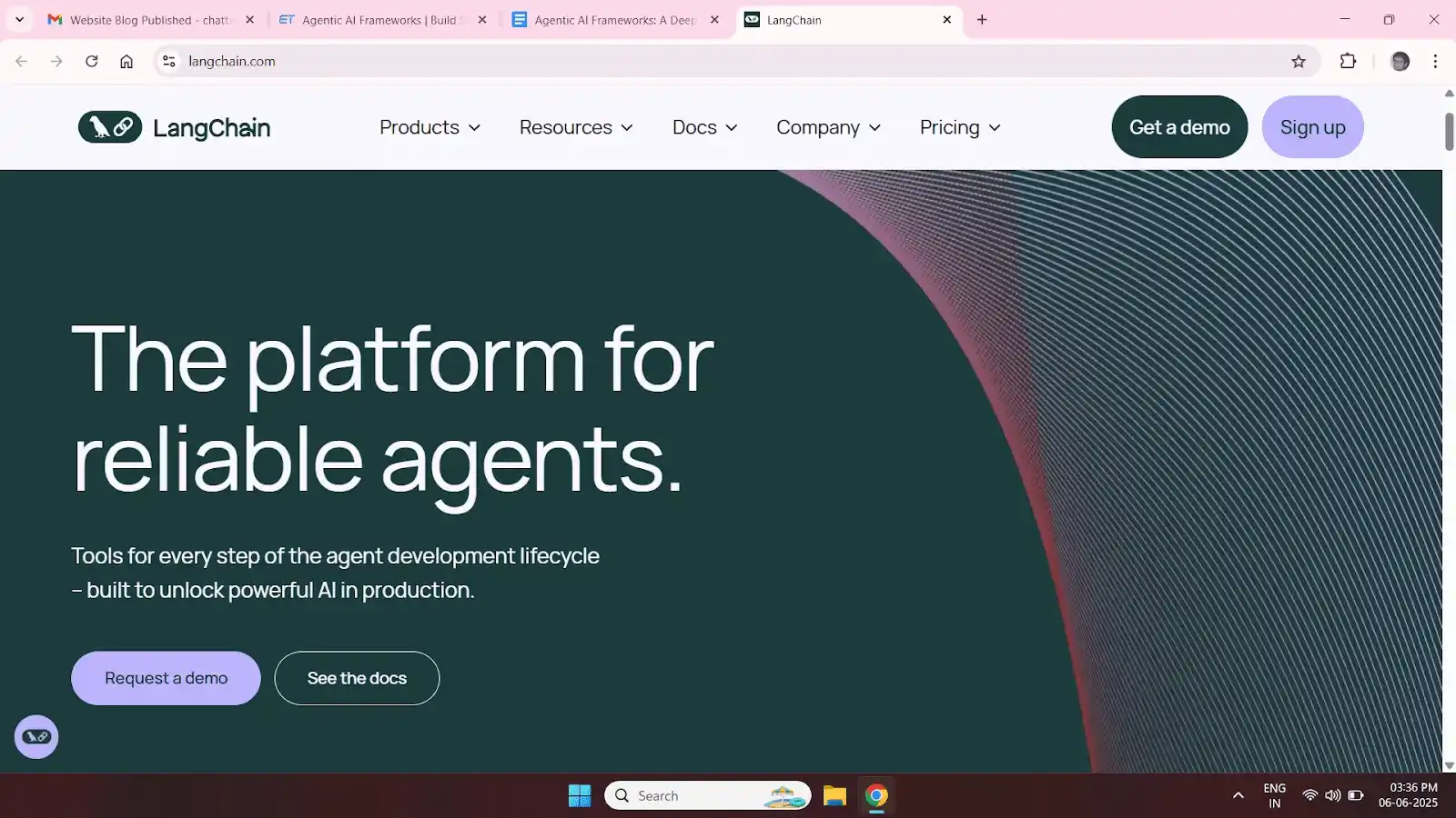 LangChain Homepage