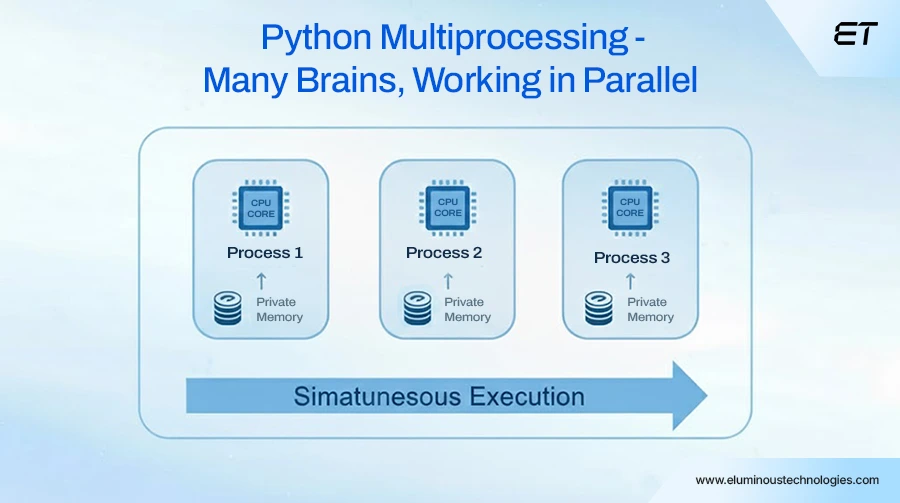 Python Multiprocessing - Many Brains, Working in Parallel