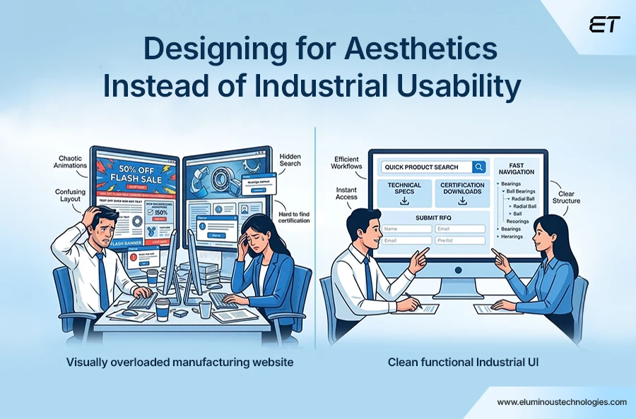 Designing for Aesthetics Instead of Industrial Usability