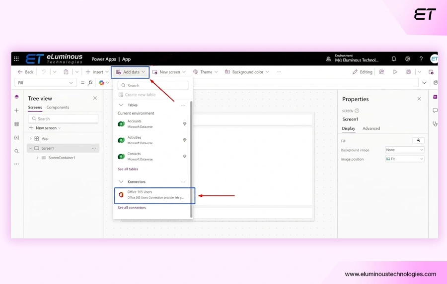 How to Make Power Apps Work Effectively For Your Business 8 Connect The Right Data Sources - For Canvas apps